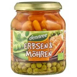 dennree Erbsen & Möhrchen im Glas – Produktbild 1 von 1