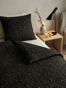 Nature by Adam Nature by Adam Bettwäsche 2tlg aus Leinen und Bio-Baumwolle - Made in Germany - Scribble – Produktbild 1 von 1