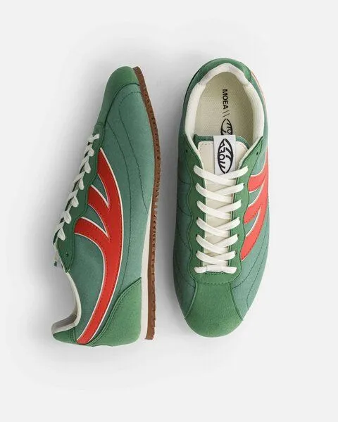 MoEa MoEa Sneakers Rise - Green & Red - Corn, Green, – Produktbild 2 von 4