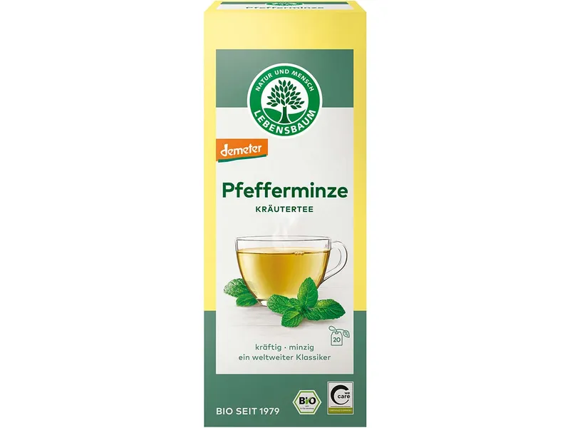 Lebensbaum Lebensbaum Bio-Pfefferminztee 20 x 1,5 g – Produktbild 1 von 1
