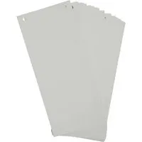 Exacompta 12 x 100 Exacompta Trennstreifen "Forever", 180 g/m², 105 x 240 mm, grau – Produktbild 1 von 1