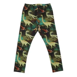 Walkiddy Babyleggings GOTS-zertifiziert aus Bio-Baumwolle grün mit Dinosaurier-Motiv – Walkiddy – Produktbild 1 von 1