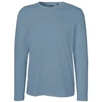 Neutral Neutral® Herren Langarm T-Shirt von Neutral Bio Baumwolle, Dusty indigo, – Produktbild 1 von 1