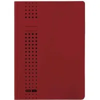 Elba ELBA Sammelmappe "CHIC" DIN A4 mit 3 Einschlagklappen, aus Recyclingkarton, rot/bordeaux – Produktbild 1 von 1