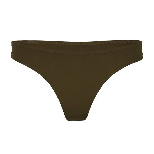Frija Omina Frija Omina Bio-String Pur uni, Forest (grün), – Produktbild 1 von 4