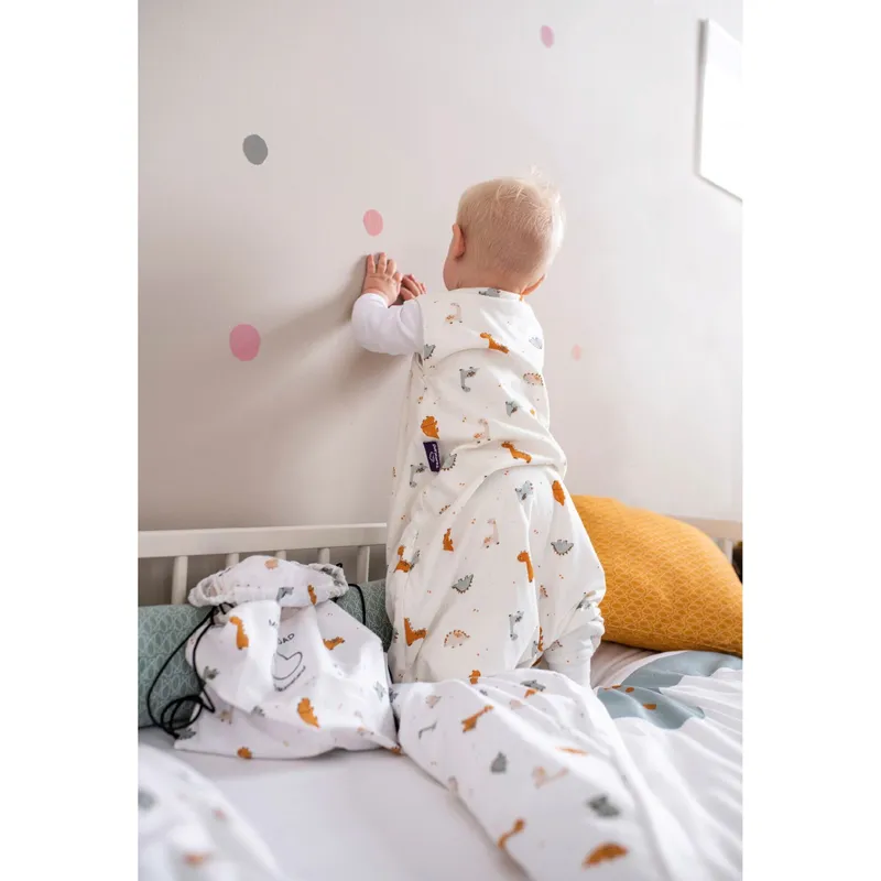 Träumeland Träumeland Sommer-Sleepoverall Light TO GO 0.5 TOG, Orange, – Produktbild 3 von 3