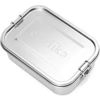 eTHikǝ eTHikǝ Nachhaltiges Familien‑Set aus Edelstahl – Servierteller Elefant + Lunchbox 800 ml (plastikfrei) - Im Set zum Vorteilspreis – Produktbild 3 von 6