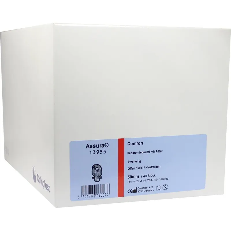 Coloplast ASSURA COMF.Ileo.B.2t.RR50 midi haut 13955 40 St Beutel – Produktbild 1 von 1