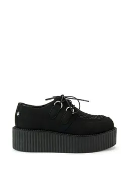 Altercore Altercore Damen vegan Plateauschuhe Ered Schwarz – Produktbild 1 von 1