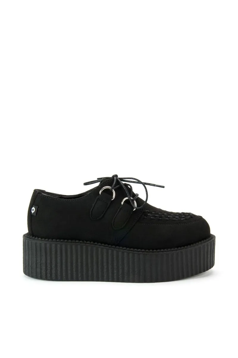 Altercore Altercore Damen vegan Plateauschuhe Ered Schwarz, Schwarz, – Produktbild 1 von 2