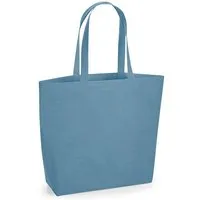 Westford Mill Westford Mill Organic Umhängetasche aus Bio -Baumwolle Einkaufstasche zum Umhängen, Blau (indigo), – Produktbild 1 von 1