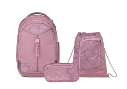 Satch Satch Schulranzen Schulrucksack-Set MATCH Magnolia Dream 3-teilig (3-teilig), Schulranzen, ergonomisch, 30 + 5 Liter, 4 Fächer – Produktbild 1 von 1