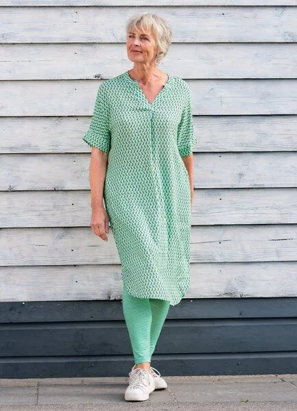 Heidekönigin Heidekönigin Viskose Kleid, Gletscher, – Produktbild 2 von 3