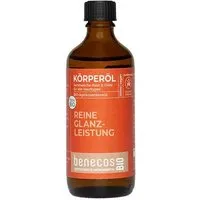 Benecos benecosBIO REINE GLANZLEISTUNG KÖRPERÖL BIO-APRIKOSENKERNÖL – Produktbild 1 von 1