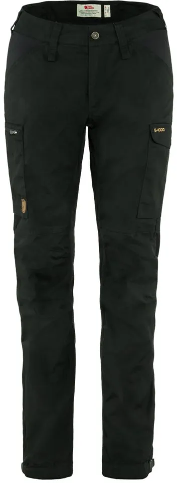 Fjällräven Fjällräven Trekkinghose Kaipak Trousers Curved Women, Schwarz, – Produktbild 1 von 1