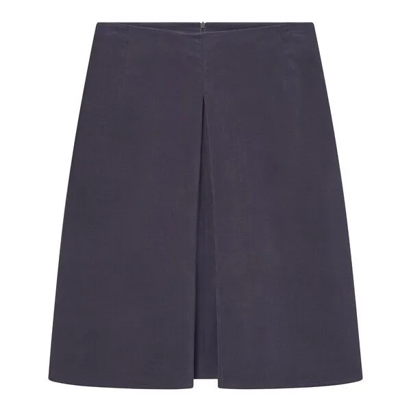 WiDDA berlin WiDDA berlin Cordrock PLEAT Grau aus Feincord – Produktbild 1 von 3