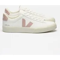 Veja Veja Sneaker Damen - Campo Chromefree, Extra white babe (rosa), – Produktbild 2 von 2