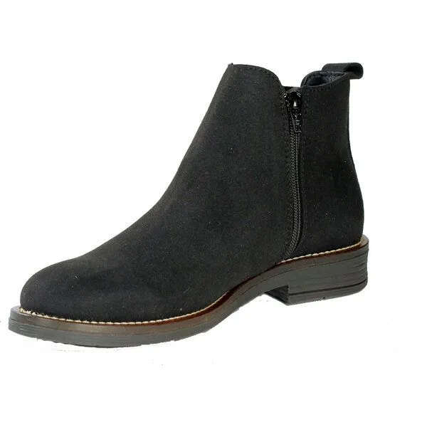 Fairticken Fairticken GAGROA vegane Chelsea Stiefeletten Women in Suede-Optik, Schwarz, – Produktbild 2 von 4