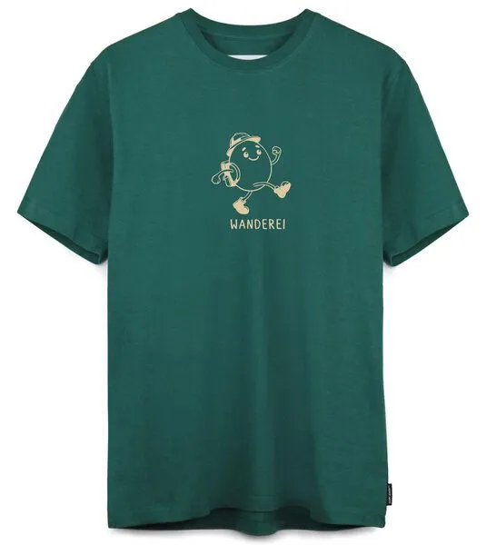 Gary Mash GARY MASH Shirt Wanderei aus Biobaumwolle, Dunkelgrün (grün), – Produktbild 4 von 4