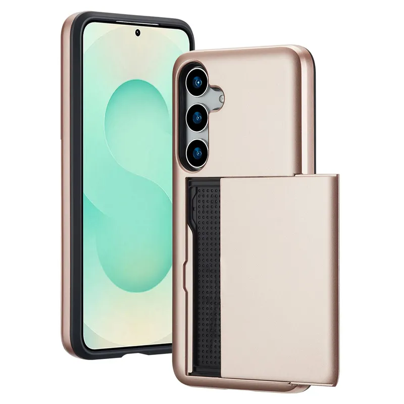 imoshion imoshion Backcover mit Kartenfach für das Samsung Galaxy S25 Plus, Rosegold, – Produktbild 1 von 1