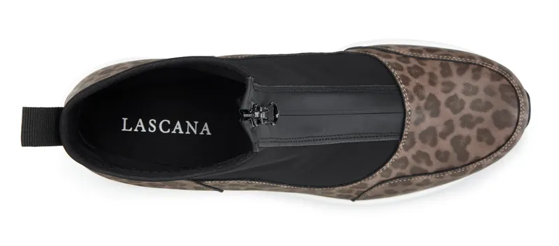 Lascana Stiefelette, Leo/schwarz, – Produktbild 2 von 3