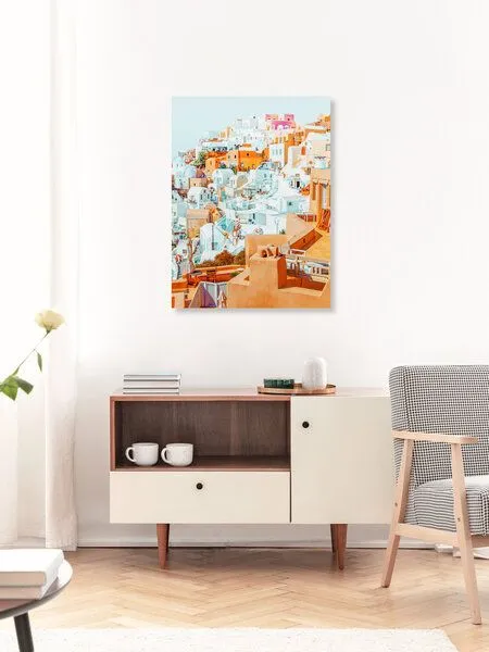 Photocircle Photocircle Poster / Leinwandbild - Santorini Vacay – Produktbild 3 von 4