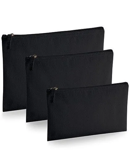 Westford Mill Westford Mill EarthAware® Organic Accessory Pouch Kulturbeutel in 3 Größen, Schwarz, – Produktbild 1 von 1