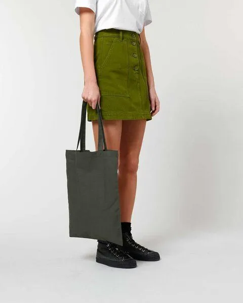 YTWOO YTWOO Leichter Jutebeutel aus 100% Bio Baumwolle, Khaki, – Produktbild 1 von 4