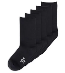 MELA MELA Rollsaum Socken im 5er-Pack aus Biobaumwoll-Mix – Produktbild 1 von 1