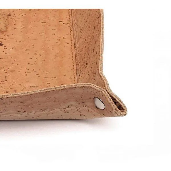 Kork-Deko Kork-Deko Kork Würfelteller faltbar | Dice Tray Pen & Paper D&D | Würfelschale leise vegan – Produktbild 3 von 3