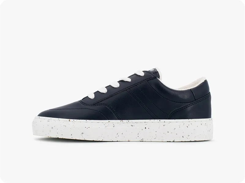 newve newve Herren vegan Sneaker Arktis Tiefsee Blau, Extra dunkelblau, – Produktbild 2 von 2