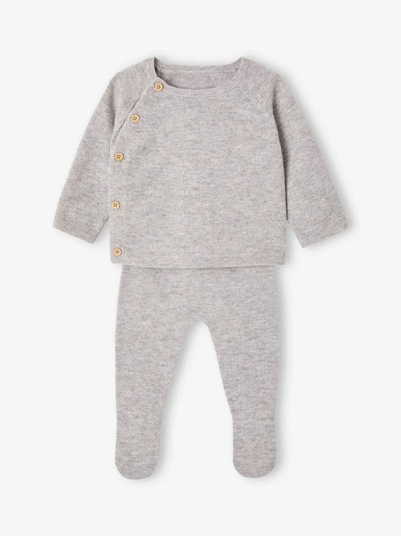 Envie De Fraise Baby-Set, Grau meliert, – Produktbild 3 von 4