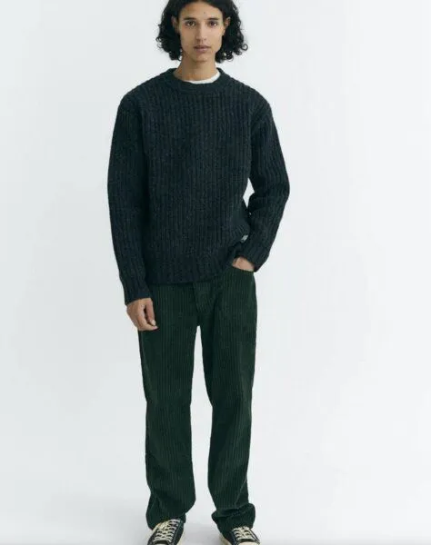 thinking mu thinking mu Cordhose David - Bottle Green, Green, – Produktbild 3 von 4