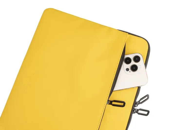 Tucano Tucano Gommo Sleeve für MacBook Neo Gelb 13" Notebook 14" Notebook Polyurethan – Produktbild 1 von 4