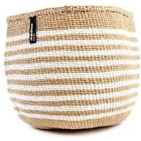 Mifuko KIONDO Körbe S - Sisal Aufbewahrungs- & Pflanzkorb - Upcycling by Mifuko, Braun, – Produktbild 1 von 1