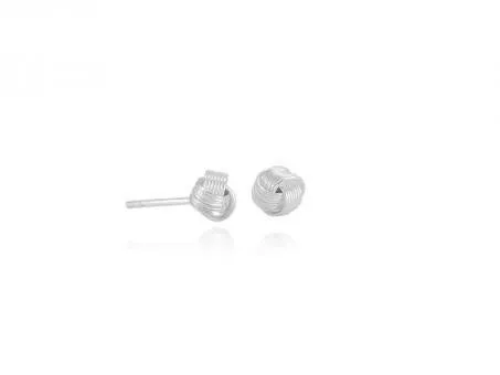 pakilia pakilia Silber Ohrstecker Knoten Fair-Trade und handmade – Produktbild 2 von 2