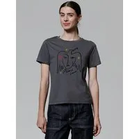 watapparel watapparel T-Shirt Frauen Peace Love – Produktbild 1 von 1