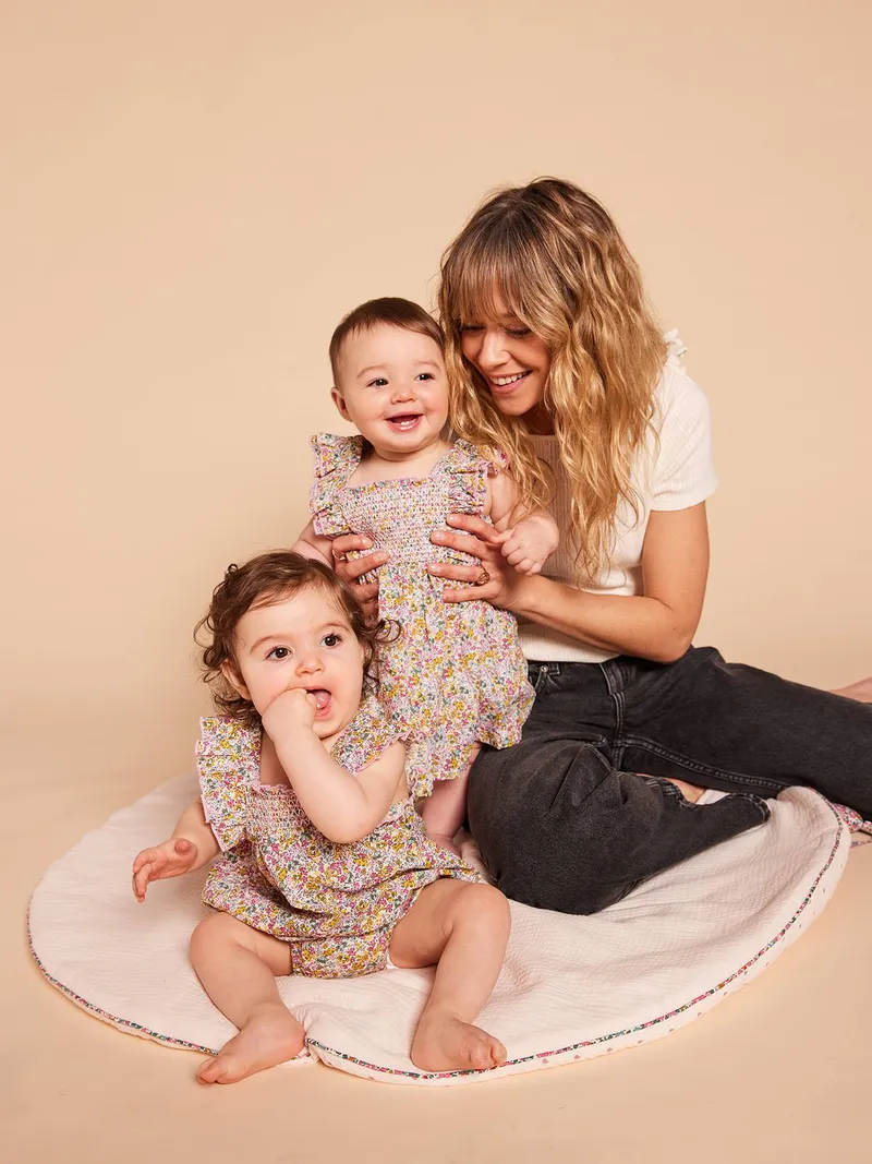 Envie De Fraise Baby Kleid mit Slip Geschwister-Capsule ENVIE DE FRAISE, Mehrfarbig, – Produktbild 1 von 4