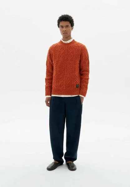 thinking mu thinking mu Hose Sigurd aus Lyocell, Navy (blau), – Produktbild 1 von 4