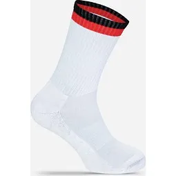 MR. SOCKS Two Tone Tennissocken, 37-41, White / Black / Red, Weiß / rot, – Produktbild 1 von 1