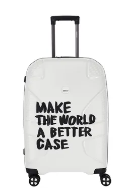 IMPACKT IMPACKT IP1 Koffer M, 4-Rollen olar white "Make the world.." – Produktbild 1 von 1