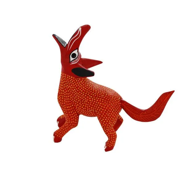 Mitienda Shop Mitienda Shop Alebrije aus Holz Hund rot – Produktbild 1 von 3