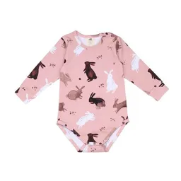Walkiddy Baby Body Langarm *Happy Rabbits* Gots & Bio | Walkiddy – Produktbild 1 von 1
