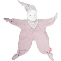 Kikadu Baby Puppe und Schnuffeltuch Bio-Baumwolle rose Maße 22 x 13 x 5 cm, Rosa, – Produktbild 1 von 1