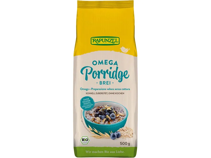 RAPUNZEL RAPUNZEL Bio-Frühstücksbrei/Porridge "Omega", 500 g – Produktbild 1 von 2