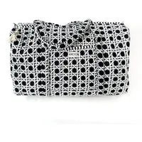 KIKOONI KIKOONI handgefertigte große Baumwolltasche "K. Shopper", Black tree, – Produktbild 1 von 1