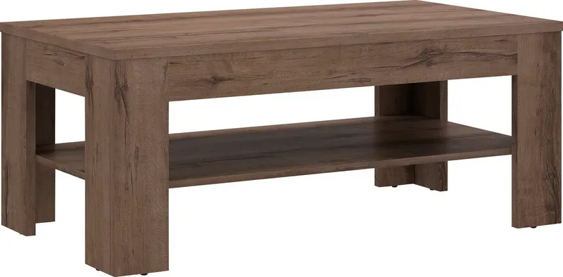FORTE Couchtisch Savona, Breite ca. 110 cm, Braun, – Produktbild 2 von 5