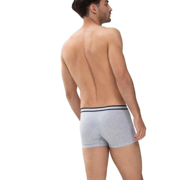 mey Mey Re:Think Herren Shorty Bio-Baumwolle GOTS / GRÜNER KNOPF 71121, Grau, – Produktbild 2 von 2