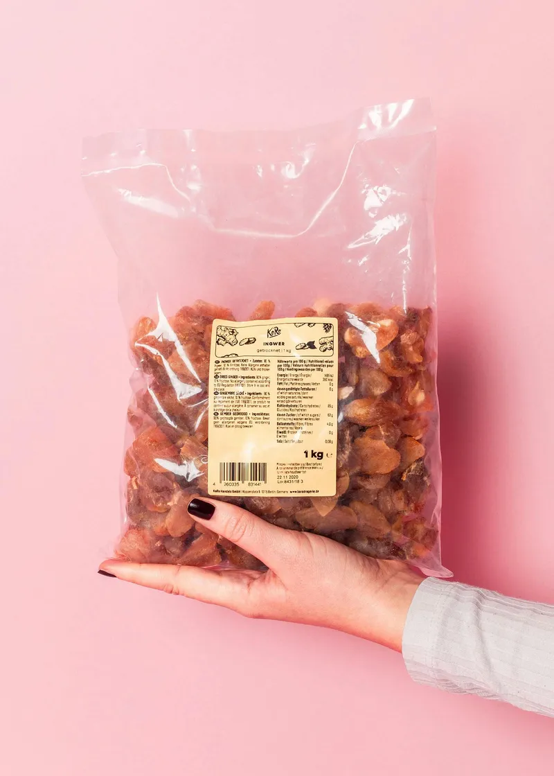 KoRo Getrockneter Ingwer 1 kg – Produktbild 5 von 5