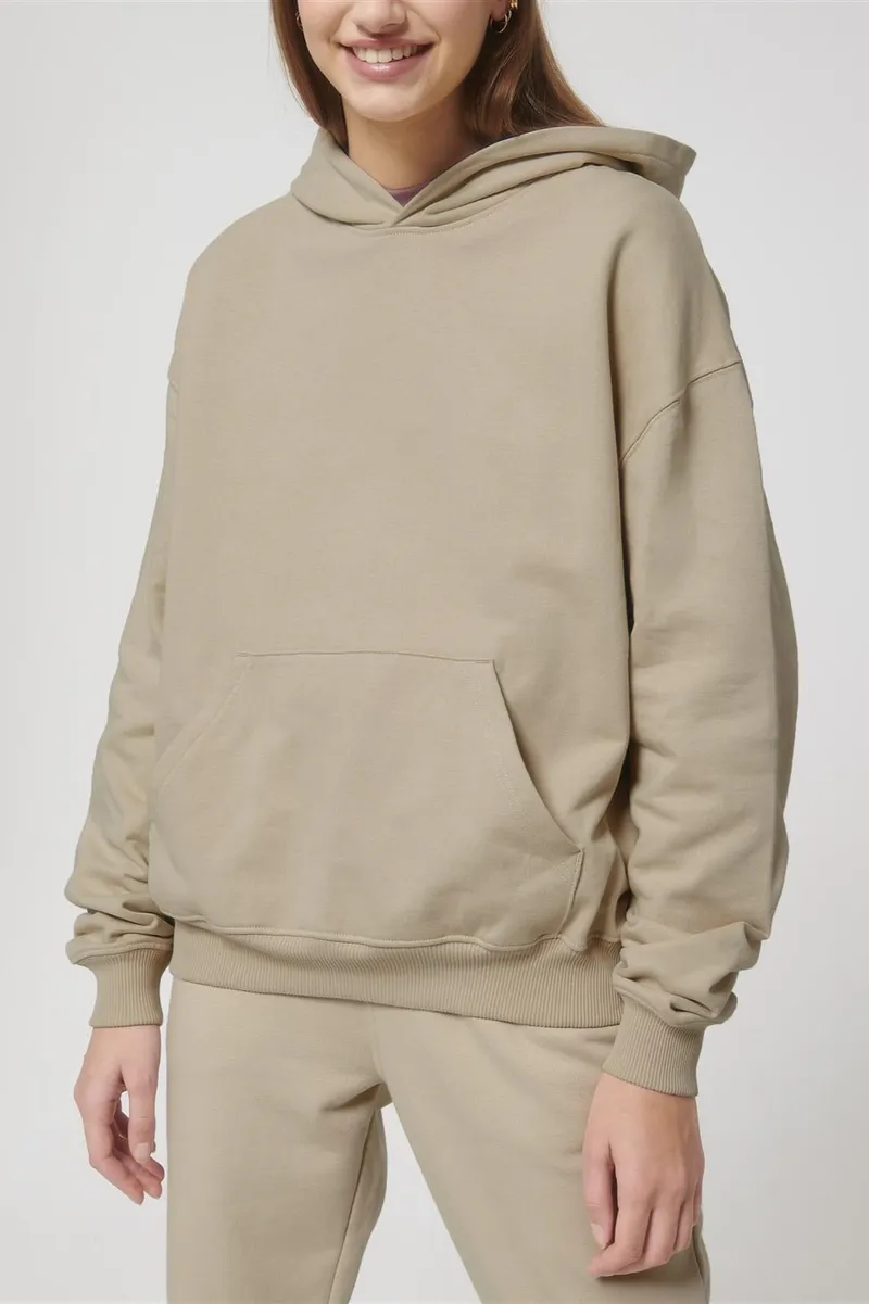 UNIPOLAR UNIPOLAR Herren vegan Hoodie Correl Desert Dust – Produktbild 2 von 2